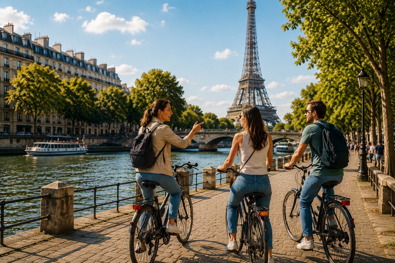 Découvrez Paris en vélo électrique : monuments emblématiques et trésors cachés