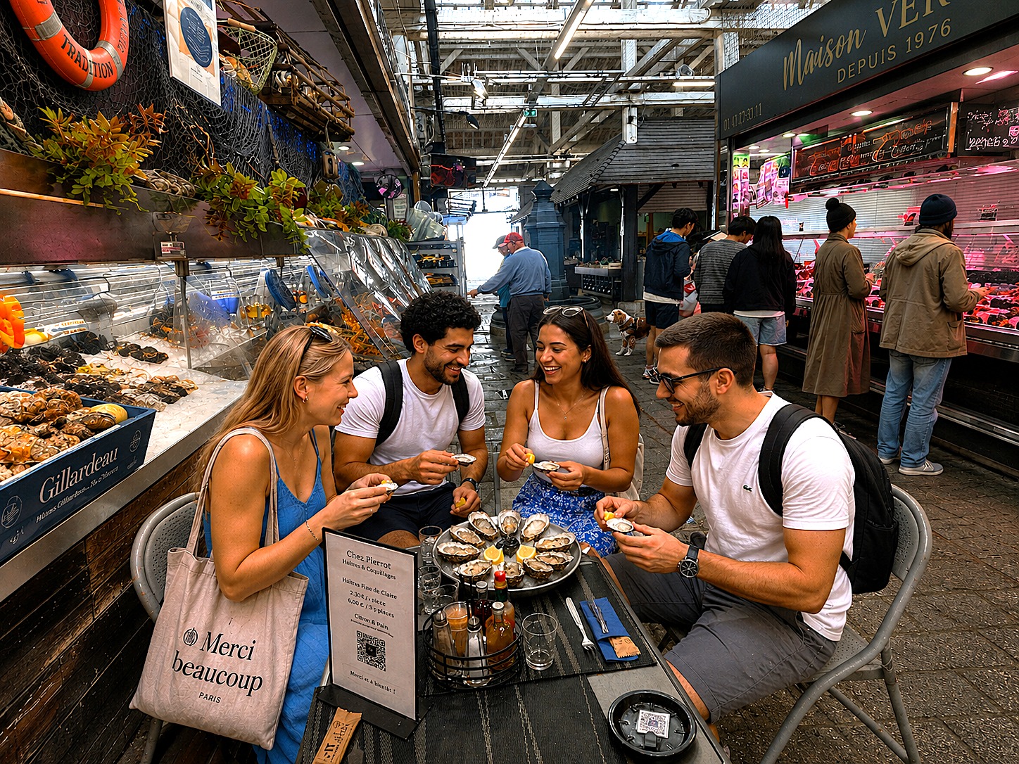 Visite guidée du marché d'Aligre à Paris avec dégustations
